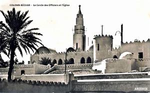 Colomb-Bechar - Cercle des Officiers et Eglise